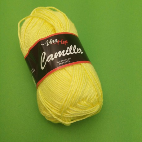 Camilla 8183 citronově žlutá